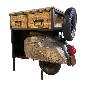 Scooter backside 2-draw. (3602)