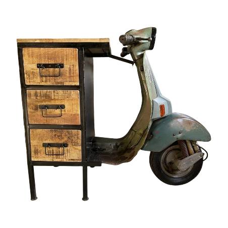 Scooter 3-drawers 116x71H104cm (3603)