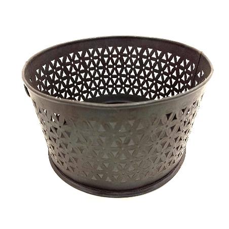 Iron basket S 24x21H10cm(3624)