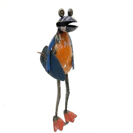Frog go surfing 14x16H40cm(3631)