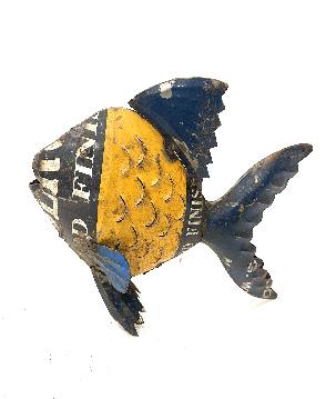 Fish old iron 29x6H17cm(3633)