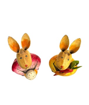 Rabbit egg/carrot 9x7H18 (7197)
