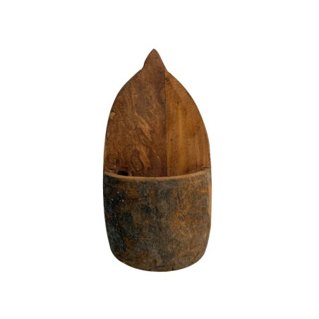 Holz-Wandpflanzgefäß 13x7H24 (7217)