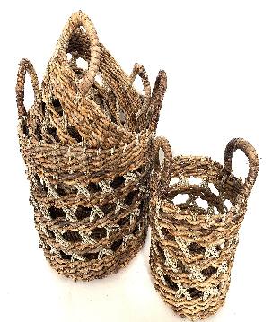 Basket banana/seagras(3653)