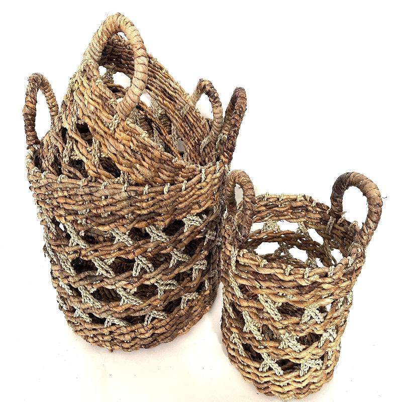 Basket banana/seagras(3653)