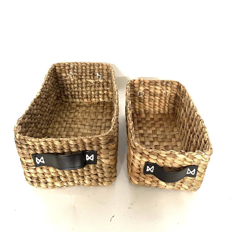 Basket w. handle S/2(3664)