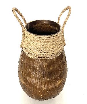 Basket bamboo br. L (3666)