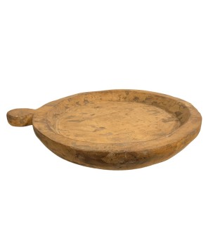 Oude houten komgreep (5482)