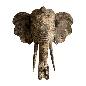 Elephant mask hang (3715)
