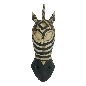 Zebra mask wood 50cm (7168)