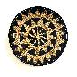Walldeco banana black D80cm (3758)