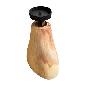 Vase teak neck 19x9H28cm(3777)