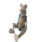 Frog golek S zith. 20cm grey (7281)