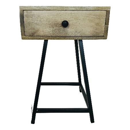 Bedside iron legs,40x37 H60cm (5201)