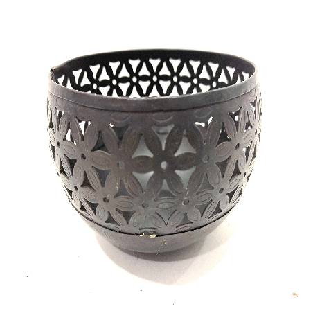 Waxine flower bowl D12H9cm(3796)