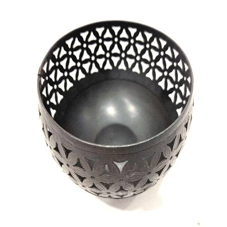 Waxine flower bowl D12H9cm(3796)