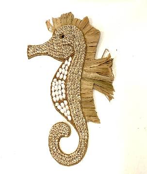 Seahorse walldeco shell (3818)