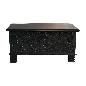 Box carving black (3819)