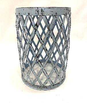 Iron stool turqoise (3825)
