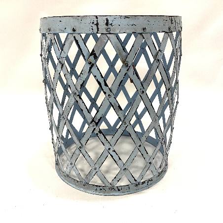 Iron stool turqoise (3825)