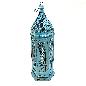 Lantern iron turq. H76cm (3847)