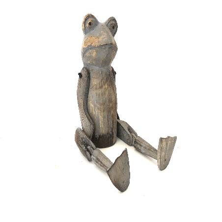 Frog golek S zith. 20cm grey (7281)