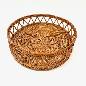 Tray round zigzag (3860)