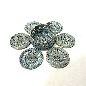 Coasters w.holder S/6 blue(3866)