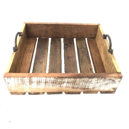 Wooden tray 27x39x7cm (5203)