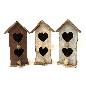Birdhouse 2-hearts (3886)