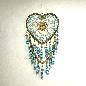Dreamcather heart turq.(3887)