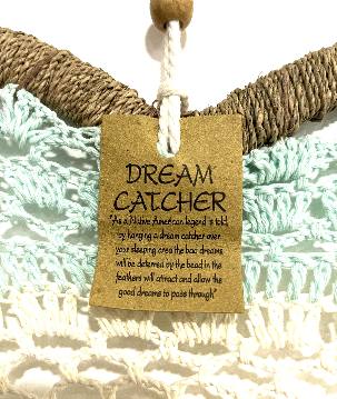 Dreamcather heart turq.(3887)