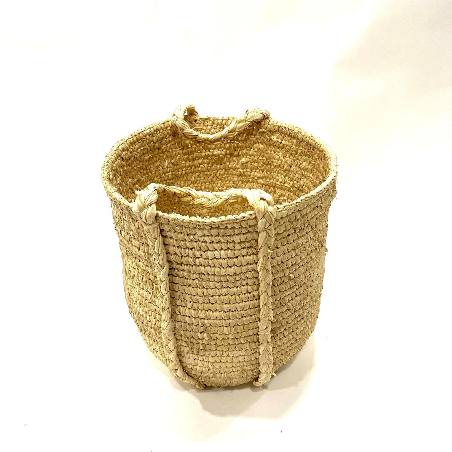 Basket sisal bleached S (3910)