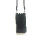 Telephone bag macramë black(3929)