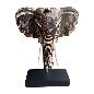 Elephant head S w.stand (3934)