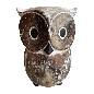 Owl antik H10cm(3937)
