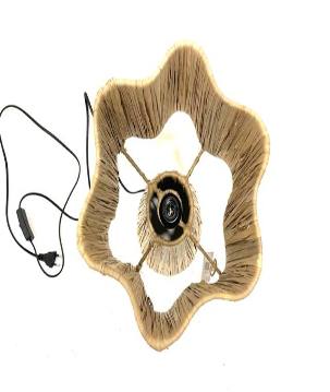 Sisal lamp standing S (3946)