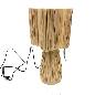 Sisal lamp standing H40cm (3947)