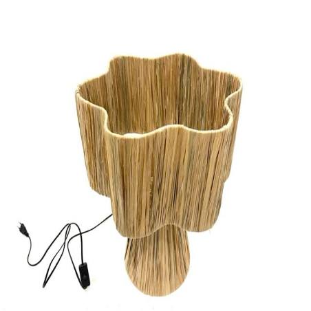 Sisal lamp standing H40cm (3947)