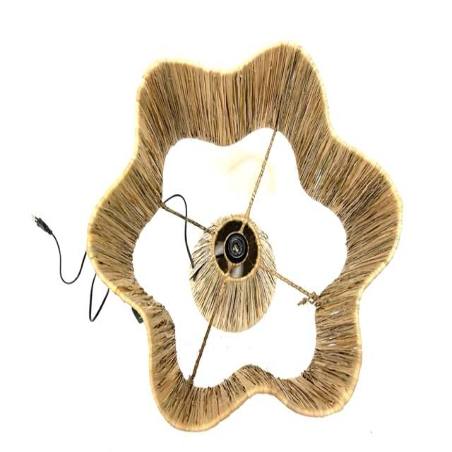 Sisal lamp standing H50cm (3948)