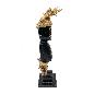 Statue Asli 8x10H35cm(3961)