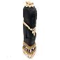 Statue stone /beads black (3963)