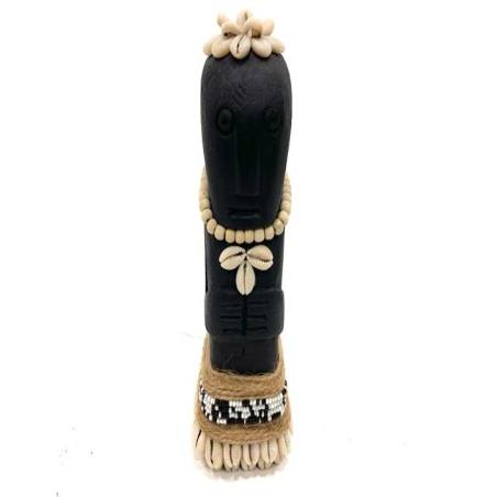 Statue stone /beads black (3963)