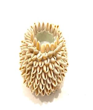 Candleholder shell D10H9cm (3965)