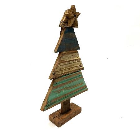 X-mas tree old wood S (3975)