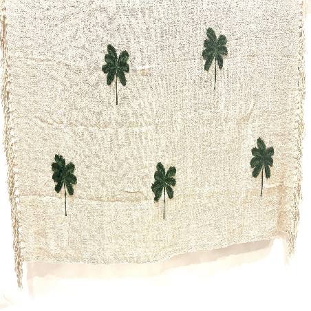 Plaid tree green 200x140cm (3987)