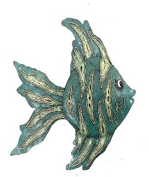 Fish walldeco blue (3995)