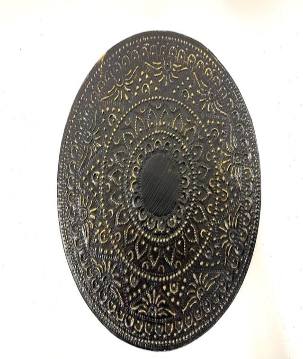 Placemat alu bl/gold (80006)