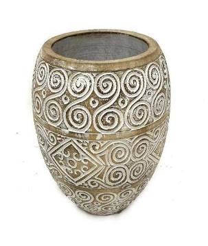 Vase carving (80022)