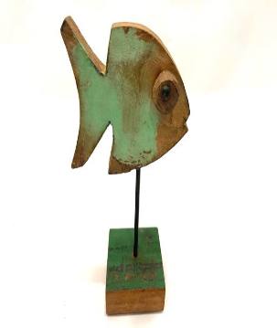 Fish stick old wood (80025)